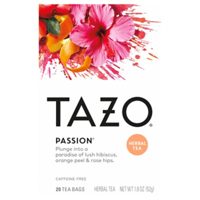 TAZO Tea Bags Herbal Tea Passion - 20 Count - Image 1