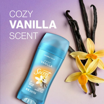 Secret Invisible Solid Vanilla Scent Antiperspirant and Deodorant - 2.6 Oz - Image 5