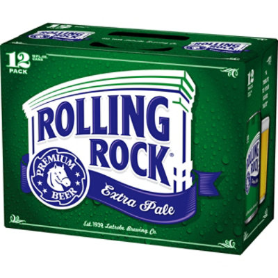 Rolling Rock Extra Pale Beer Cans - 12-12 Fl. Oz. - Image 4