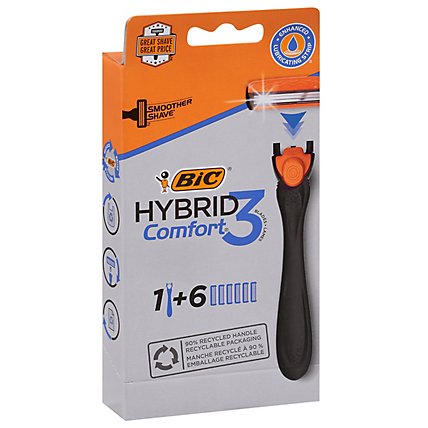 Bic Shavers Set Hybrid Advance - 6 Count - Image 2
