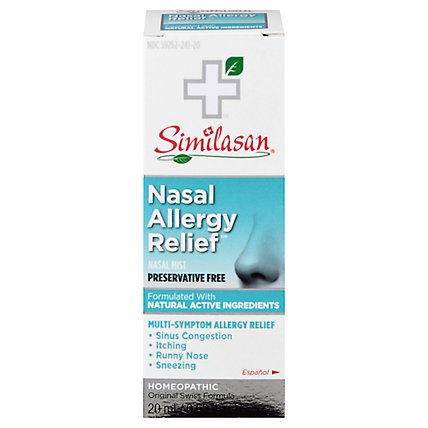 Similasan Nasal Allergy Relief Nasal Mist - .68 Fl. Oz. - Image 3