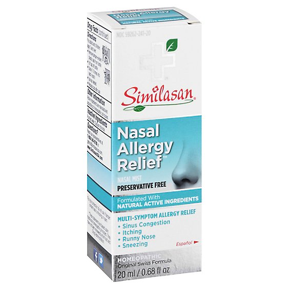 Similasan Nasal Allergy Relief Nasal Mist - .68 Fl. Oz.