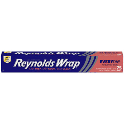 Reynolds Wrap Aluminum Foil, Heavy Duty, 50 Square Feet 1 ea, Plastic Bags