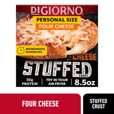 DIGIORNO Pizza Cheese Stuffed Crust Four Cheese Frozen - 8.5 Oz