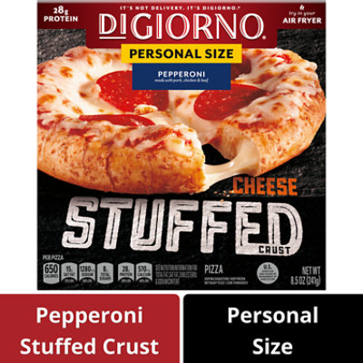 DiGiorno Pepperoni Cheese Stuffed Crust Frozen Personal Pizza - 8.5 Oz - Image 1