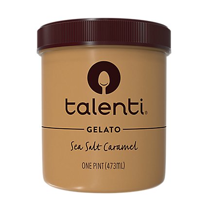 Talenti Sea Salt Caramel Gelato - 1 Pint - Image 2