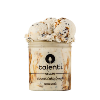 Talenti Caramel Cookie Crunch Gelato - 1 Pint
