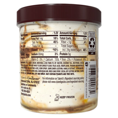 Talenti Caramel Cookie Crunch Gelato - 1 Pint - Image 6