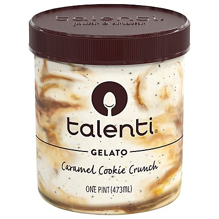 Talenti Gelato Caramel Cookie Crunch - 1 Pint - Image 2