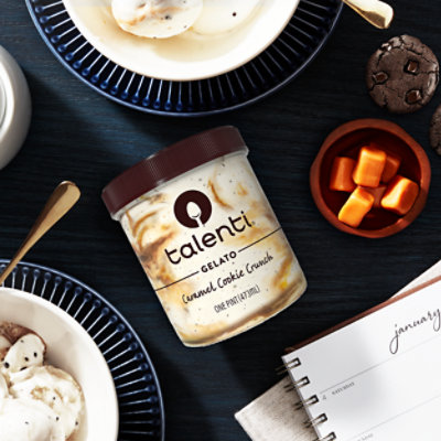 Talenti Caramel Cookie Crunch Gelato - 1 Pint - Image 6