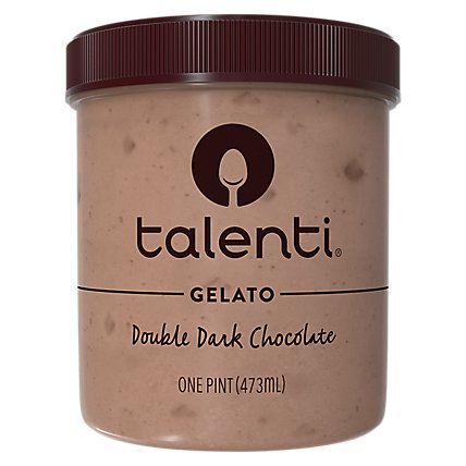 Talenti Double Dark Chocolate Gelato - 1 Pint - Image 2