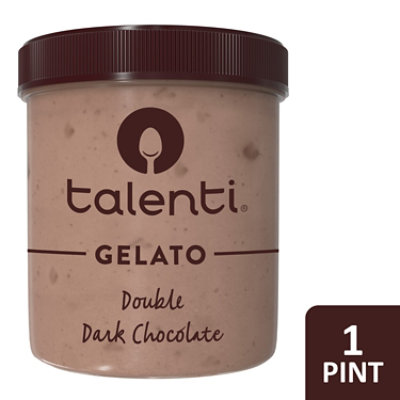 Talenti Double Dark Chocolate Gelato - 1 Pint - Image 1