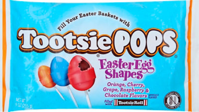 Tootsie Roll Pops Easter Egg Shapes - 9 Oz - Image 2