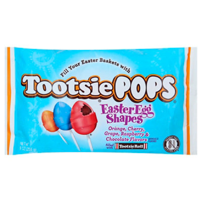 Tootsie Roll Pops Easter Egg Shapes - 9 Oz - Image 1