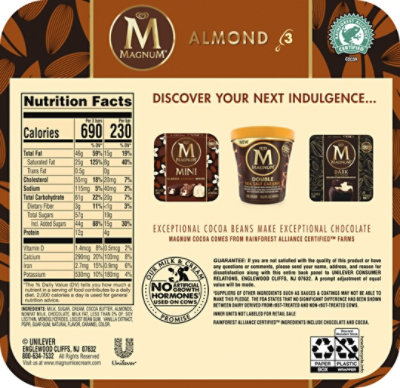 Magnum Almond Ice Cream Bars - 9.12 Fl. Oz. - Image 6