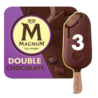 Magnum Ice Cream Bar Double Chocolate - 3 count