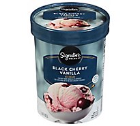 Signature SELECT Black Cherry Vanilla Ice Cream - 1.5 Quart