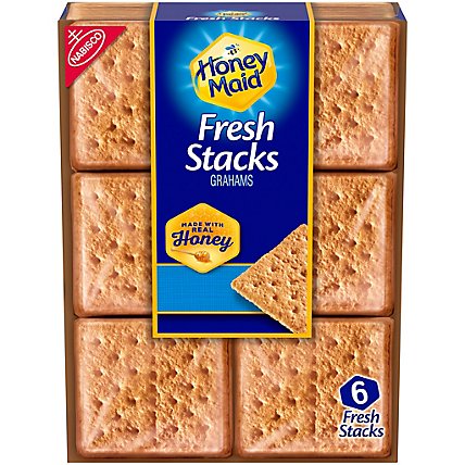 Honey Maid Fresh Stacks Graham Crackers 6 Count - 12.2 Oz - Image 2