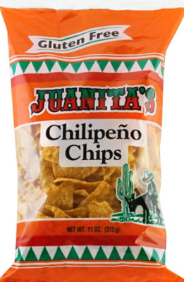 Juanitas Gluten Free Chilipeno Tortilla Chips - 11 Oz - Image 2