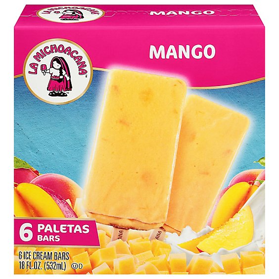 La Michoacana Mango Ice Cream Bars 6