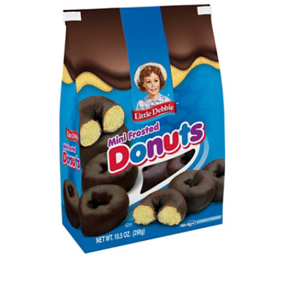 Little Debbie Donuts Mini Frosted - 10.5 Oz