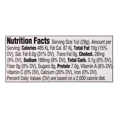 Somerdale Cheese Westminster English Cheddar Smoked - 7 Oz - Image 3