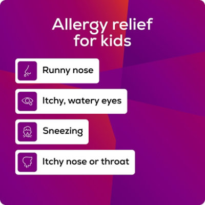 Allegra Childrens Allergy Antihistamine Liquid 12 Hour 30mg Non-Drowsy Berry - 4 Fl. Oz. - Image 4