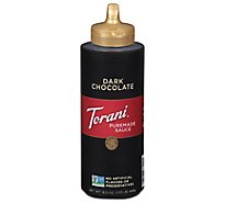 Torani Sauce Authentic Coffeehouse Flavor Chocolate Dark - 16.5 Oz