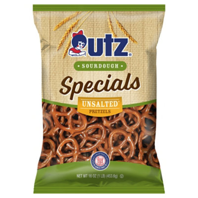 Utz Pretzels Sourdough Specials Unsalted The Pounder - 16 Oz - Image 3