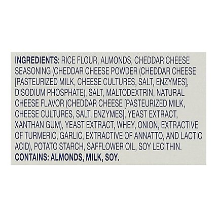 Blue Diamond Nut Thins Cracker Snacks Almond Nut & Rice Cheddar Cheese - 4.25 Oz - Image 5