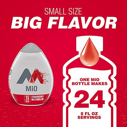 MiO Strawberry Watermelon Naturally Flavored Liquid Water Enhancer Drink Mix - 1.62 Fl. Oz. - Image 7