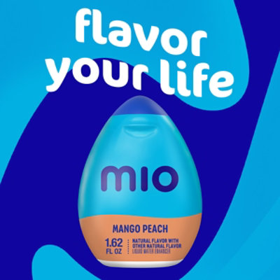 mio Mango Peach Flavored with other natural flavor Liquid Water Enhancer - 1.62 Fl. Oz. - Image 4
