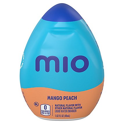 MiO Mango Peach Naturally Flavored Liquid Water Enhancer Bottle - 1.62 Fl. Oz. - Image 2