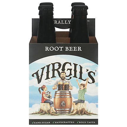 Virgils Soda Root Beer - 4-12 Fl. Oz. - Image 3