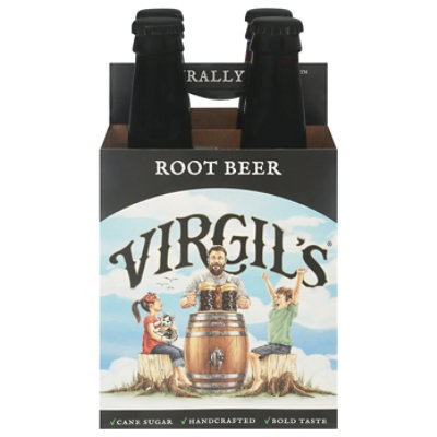 Virgil's Soda Root Beer - 4-12 Fl. Oz. - Image 3