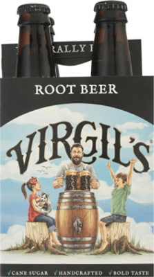 Virgils Soda Root Beer - 4-12 Fl. Oz. - Image 4