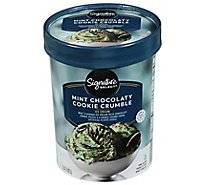 Signature SELECT Mint Chocolate Cookie Crumble Ice Cream - 1.5 Quart