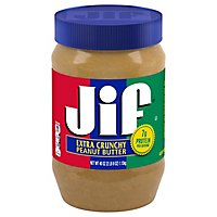 Jif Peanut Butter Extra Crunchy - 40 Oz - Image 2