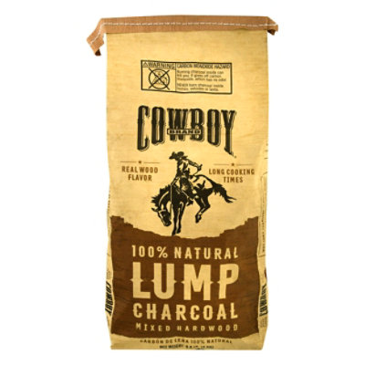 Cowboy Brand Lump Charcoal Natural - 8.8 Lb - Image 3