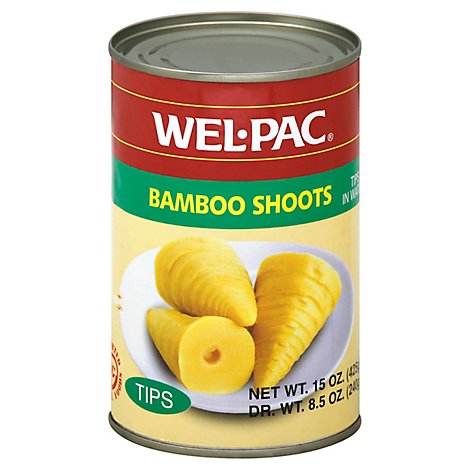 Wel-Pac Bamboo Shoot Tips In Water - 15 Oz