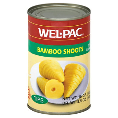 Wel-Pac Bamboo Shoot Tips In Water - 15 Oz