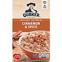 Quaker Oatmeal Instant Cinnamon & Spice - 10-1.51 Oz - Image 2