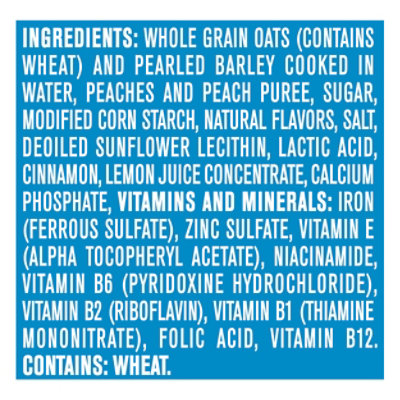 Gerber Baby Food Toddler Cereal Oatmeal & Barley Peach - 4.5 Oz - Image 5