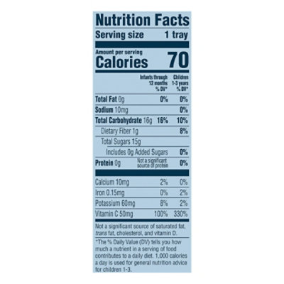 Gerber Pick-Ups Baby Food Crawler Diced Apples In White Grape Juice - 4.5 Oz - Image 4