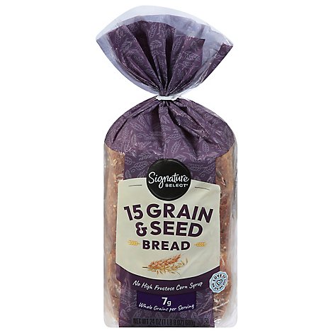 Signature SELECT Bread 15 Grain - 24 Oz