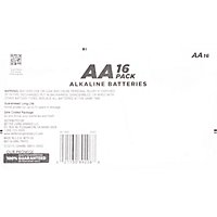 Signature SELECT Batteries Alkaline AA Guaranteed Long Lasting - 16 Count - Image 4