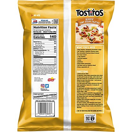 TOSTITOS Tortilla Chips Scoops Multigrain - 10 Oz - Image 6