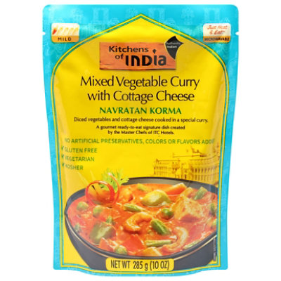 Kitchens Of India Mixed Vegetable Curry Sauce - 10 Oz - Image 3