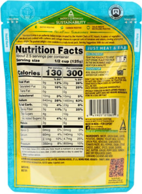 Kitchens Of India Mixed Vegetable Curry Sauce - 10 Oz - Image 5