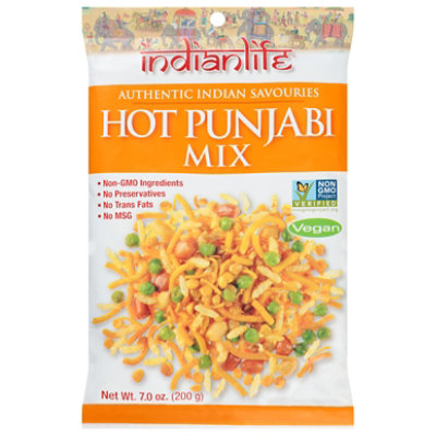 Indianlife Hot Punjabi Snack - 7 Oz - Image 2